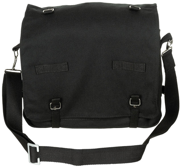 Sacoche de combat type BW MFH 8 l en toile de coton 32 x 23 x 12 cm à rabat