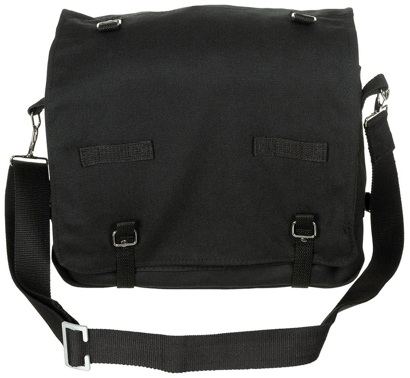 Sacoche de combat type BW MFH 8 l en toile de coton 32 x 23 x 12 cm à rabat