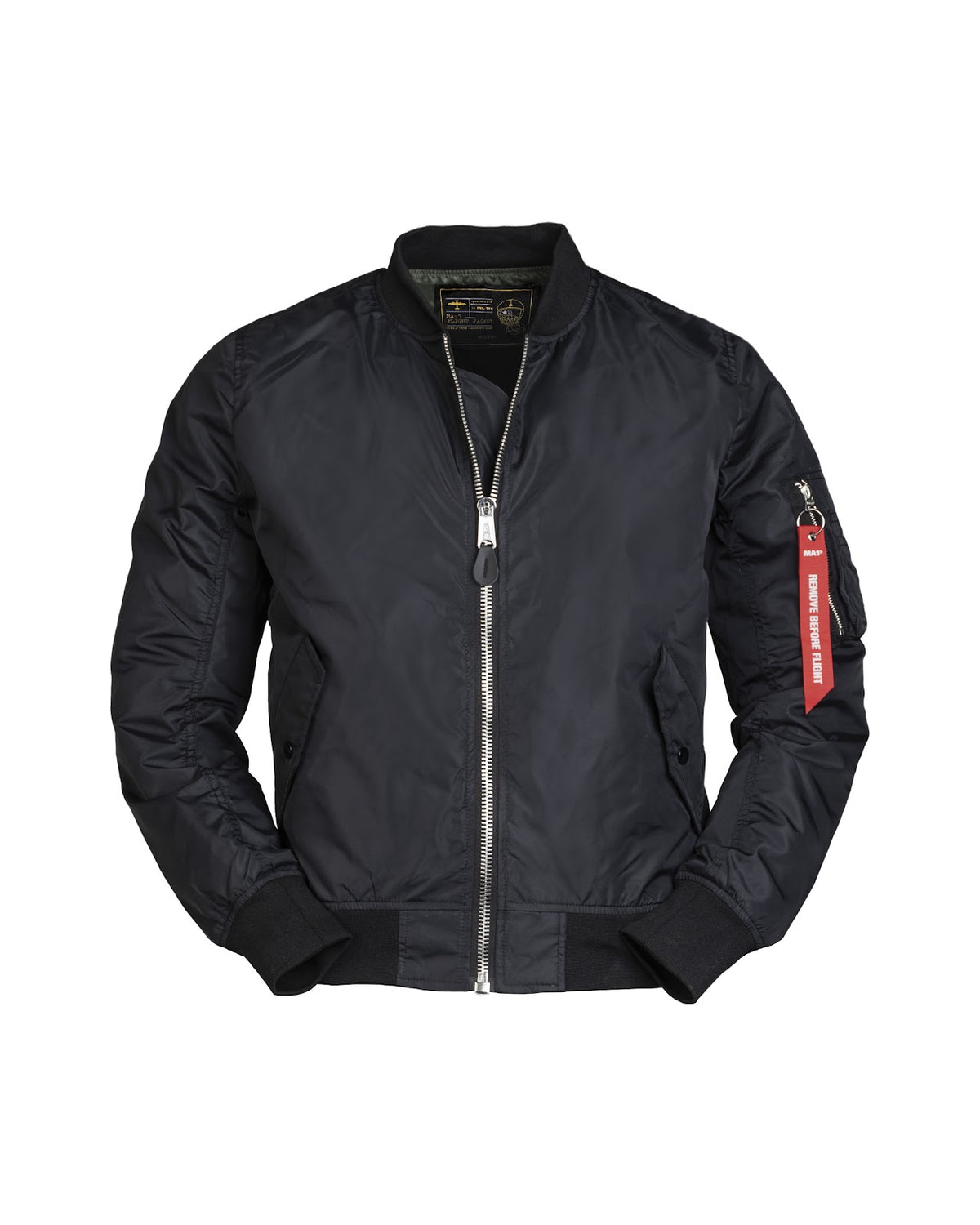 Blouson aviateur type MA1 Summer Mil-Tec en nylon sans garnissage avec poche de bras