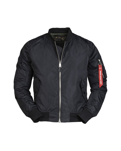 Blouson aviateur type MA1 Summer Mil-Tec en nylon sans garnissage avec poche de bras