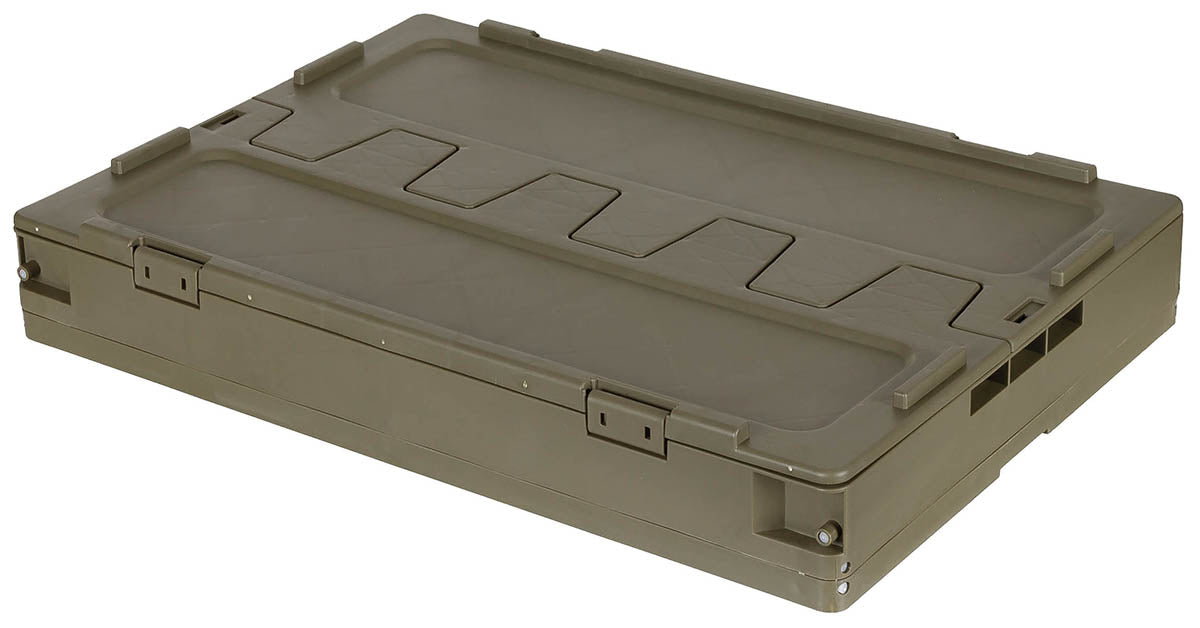 Caisse pliable MFH en polypropylène 20 et 60 l empilable à couvercle intégré