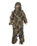 Tenue Ghillie Mil-Tec quatre pièces traitée ignifuge avec housse d'arme