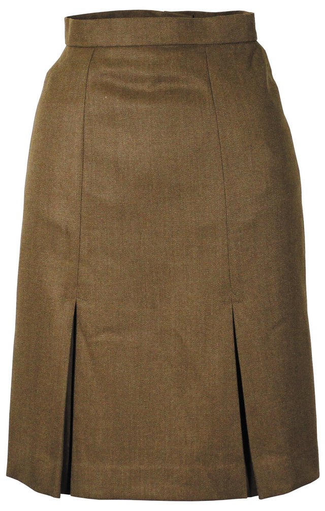 Jupe d'uniforme britannique coupe femme, surplus d'occasion, lot de 5