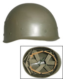 Casque intérieur Mil-Tec type US M1 en ABS avec coiffe réglable et jugulaire