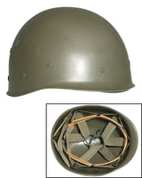 Casque intérieur Mil-Tec type US M1 en ABS avec coiffe réglable et jugulaire