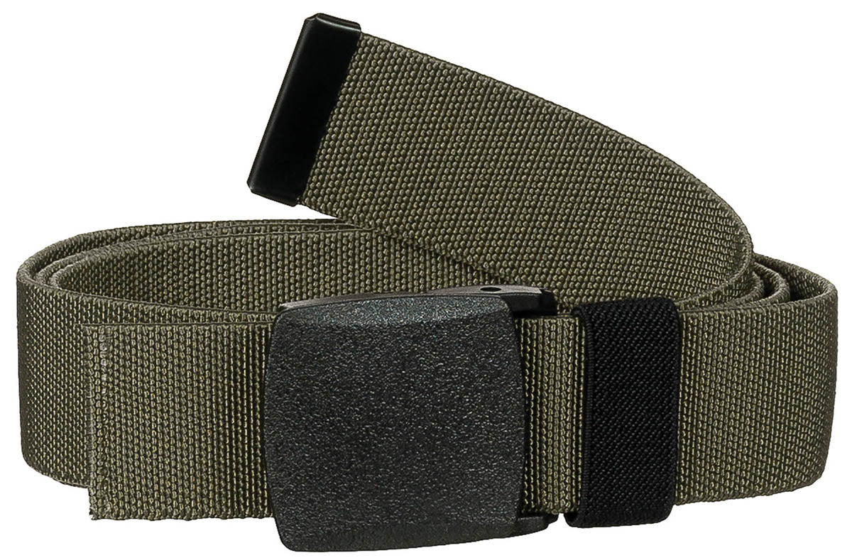 Ceinture élastique MFH Tactical Elastic 3,7 cm à boucle à clapet jusqu'à 140 cm