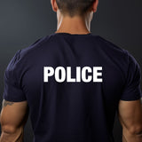 T-shirt imprimé Patrol Equipement marquage Police en maille coton peigné 180 g/m²