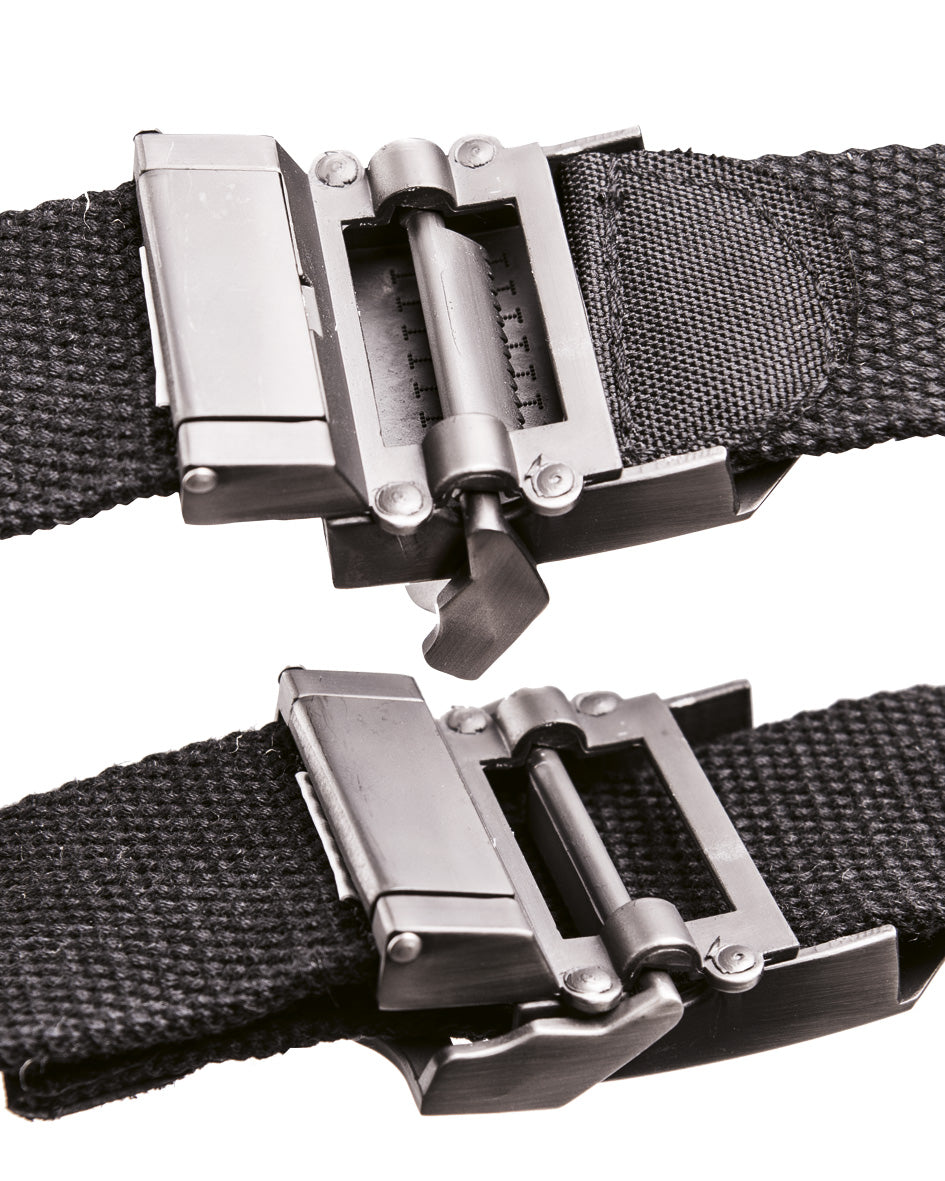 Ceinture Mil-Tec US Navy Seal en polyester 3,8 cm avec boucle métallique à emblème