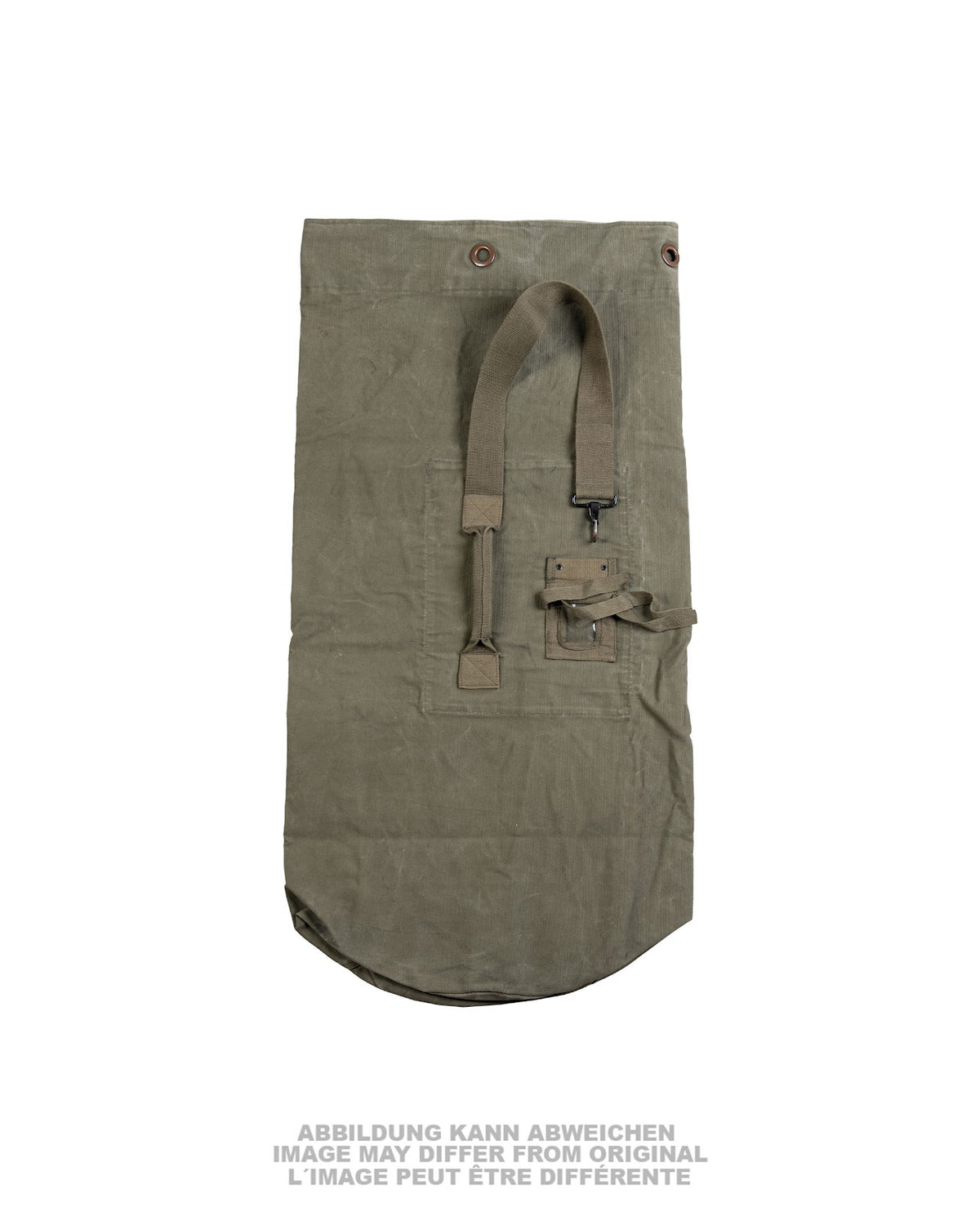 Sac marin type US de fabrication grecque en coton, 80 cm de long, occasion