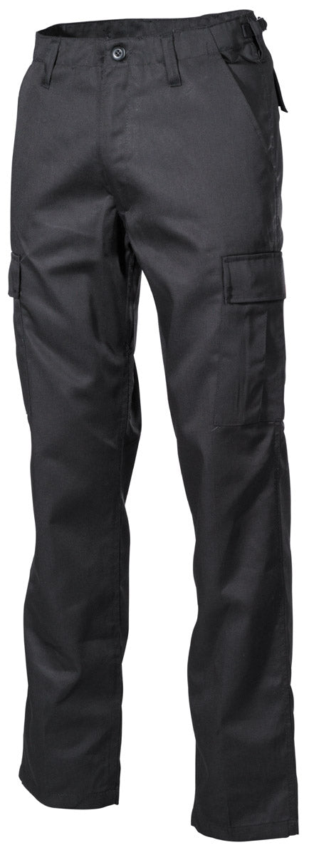 Pantalon de combat US BDU MFH à glissière polycoton 65/35 six poches passants 5,5 cm