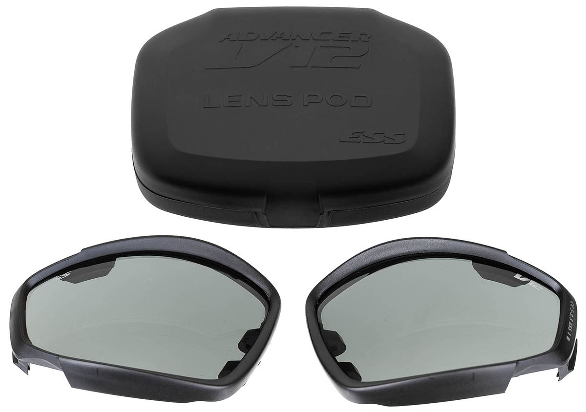 Verres de rechange de lunettes, surplus d'occasion pour la protection individuelle