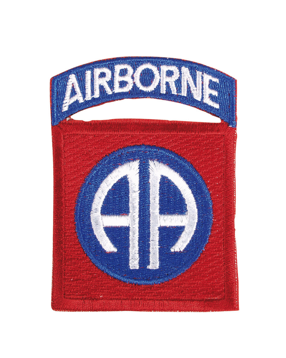 Ecusson 82nd Airborne Division Mil-Tec en textile pour manche de tenue et paquetage