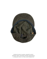 Casquette de campagne de l'armée tchèque doublée coton, surplus usagé