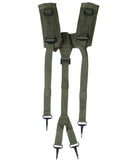 Brêlage militaire type US LC2 Mil-Tec en polyester à bretelles rembourrées