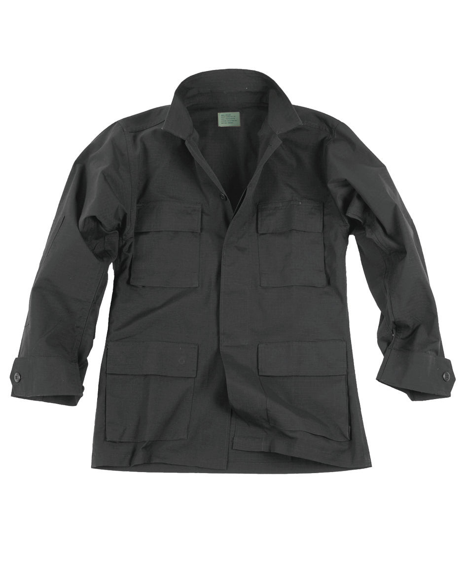 Veste de combat type BDU Teesar en coton ripstop 200 g/m², coudes renforcés
