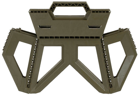 Tabouret de camping pliant Fox Outdoor en polypropylène hauteur 24 cm charge 100 kg