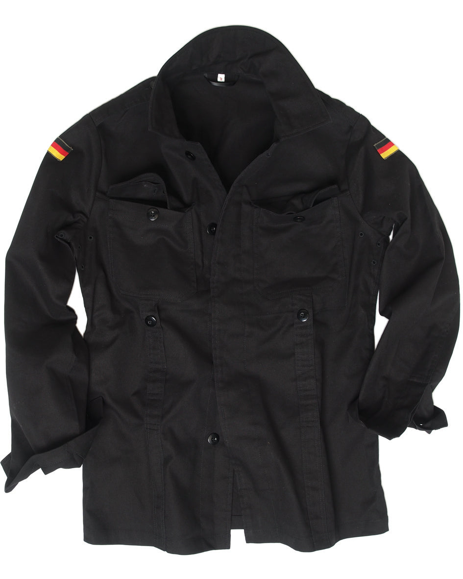 Veste de combat type BW Mil-Tec en moleskine de coton avec deux poches poitrine à rabat