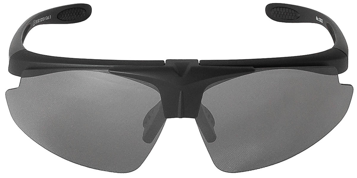 Lunettes de soleil MFH Hawk à 3 écrans relevables interchangeables et boîtier