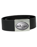 Ceinturon de service Mil-Tec type Bundeswehr en cuir de vachette 5 cm à boucle-plaque