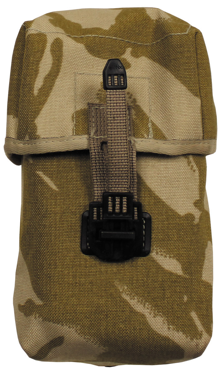 Pochette de ceinturon britannique à fixation MOLLE de 18 x 10 x 10 cm, surplus comme neuf, lot de 5