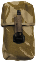 Pochette de ceinturon britannique à fixation MOLLE de 18 x 10 x 10 cm, surplus comme neuf, lot de 5