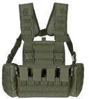 Gilet Chest Rig MFH Professional Mission 1,2 kg à quatre porte-chargeurs