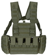 Gilet Chest Rig MFH Professional Mission 1,2 kg à quatre porte-chargeurs