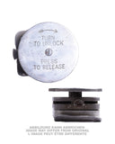 Boîtier de dégagement rapide type US pour harnais de parachute d'époque