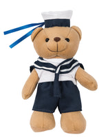 Peluche ours Mil-Tec en polyester hauteur 20 cm habillée en tenue de marin
