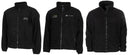 Veste polaire britannique en polaire tout polyester, surplus d'occasion, lot de 5