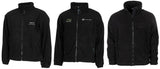 Veste polaire britannique en polaire tout polyester, surplus d'occasion, lot de 5