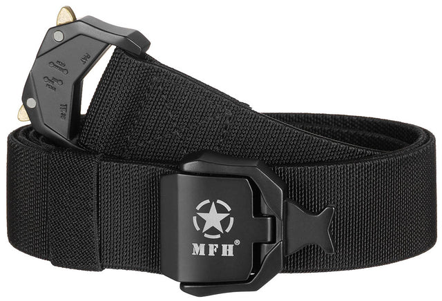 Ceinture élastique MFH Quick Release 3,7 cm à boucle en alliage de zinc