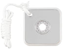 Miroir de signalisation MFH Survival 5,5 × 5,5 cm en polyacrylique avec cordon