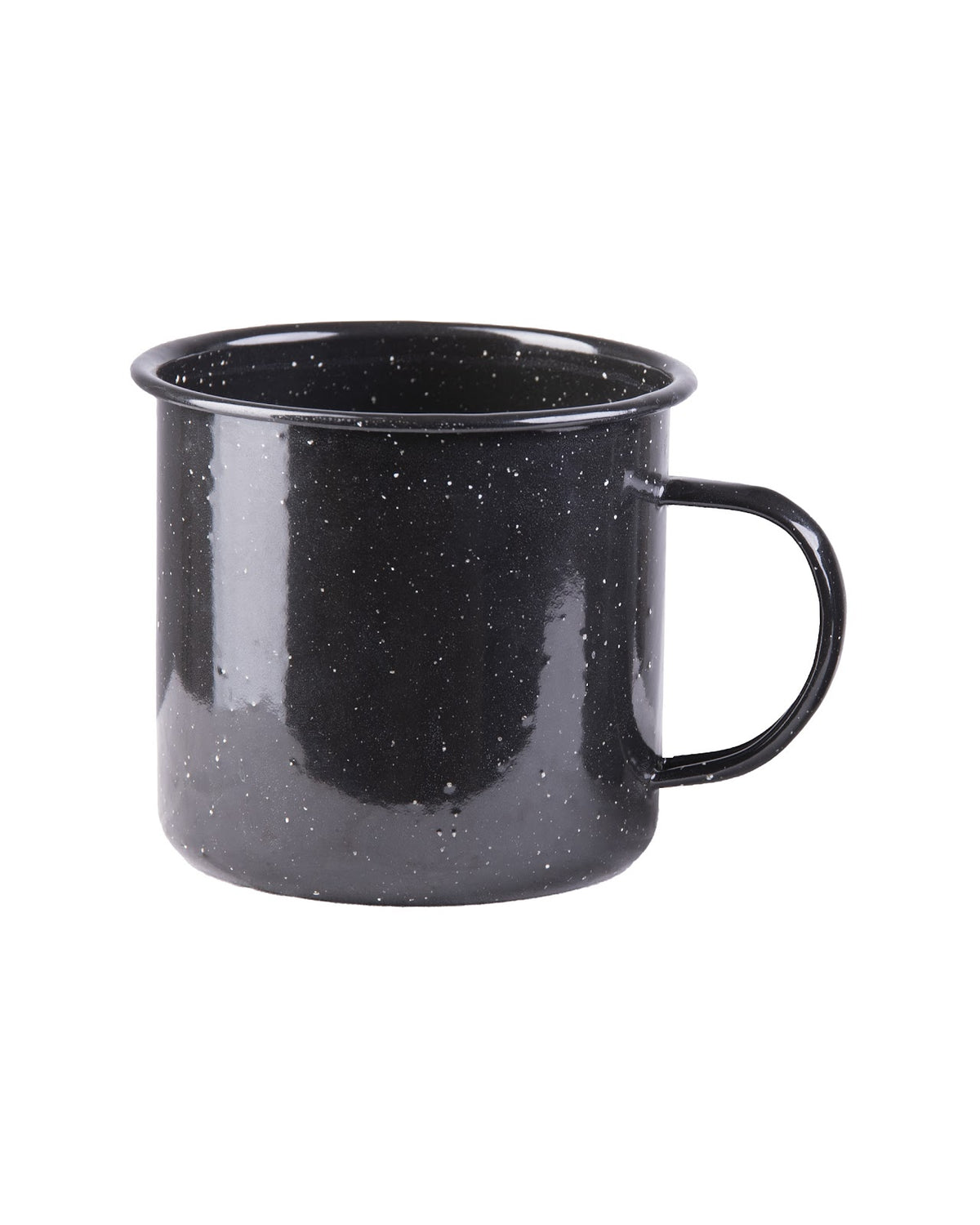 Quart Mil-Tec type Western en émail 680 ml hauteur 10 cm pour bivouac et camp