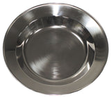 Assiette MFH en acier inoxydable 25 cm de diamètre pesant 220 g au bivouac