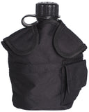 Housse de gourde MOLLE type US Mil-Tec en polyester enduit 12 x 7 x 17 cm