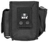 Pochette de ceinturon MFH à 3 compartiments 17 × 16 × 7 cm pour ceinture 7 cm