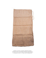 Sac à vivres en toile de jute de l'armée suisse, surplus d'occasion