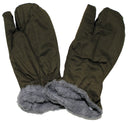 Gants tchèques M 55 doublé, surplus d'occasion pour le froid et la manutention, lot de 10