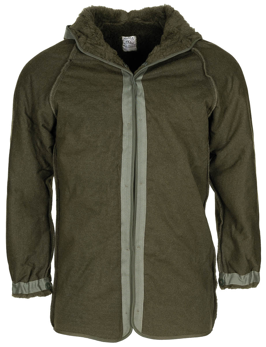 Doublure de parka en fausse fourrure française pour parka, surplus comme neuf, lot de 5