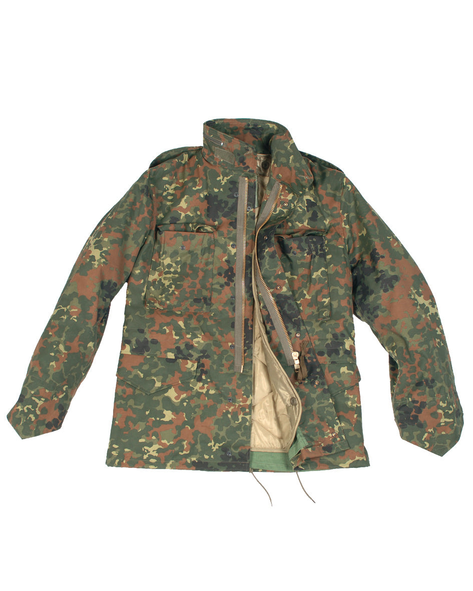 Veste de combat Mil-Tec type US M65 en polycoton avec doublure ouatée 170 g/m²