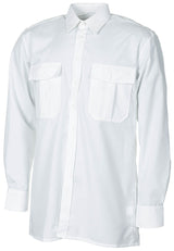 Chemise de campagne néerlandaise à manches longues, surplus d'occasion, lot de 10