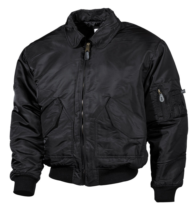Blouson de vol MFH US CWU en nylon avec poche de manche à 4 compartiments