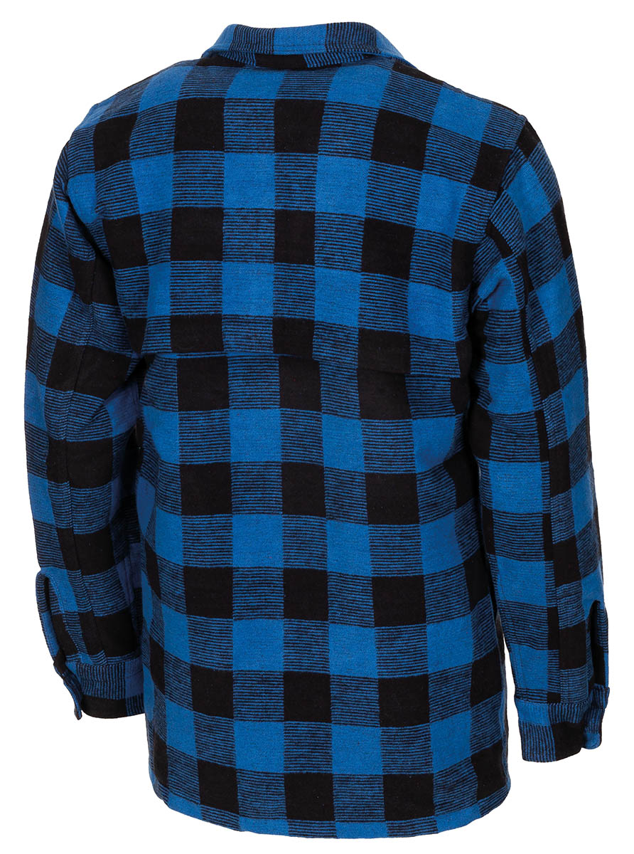 Chemise de bûcheron Fox Outdoor en flanelle épaisse de coton dos double épaisseur