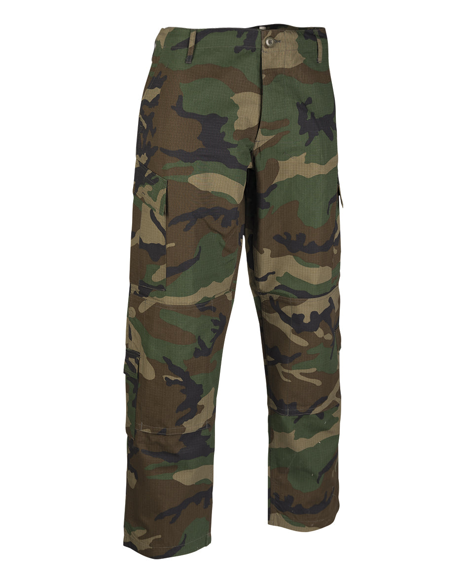 Pantalon de combat US ACU Mil-Tec en coton ripstop, huit poches et genou renforçable