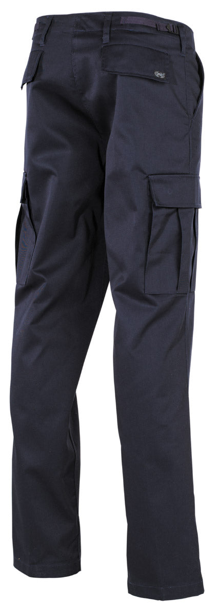 Pantalon de combat US BDU MFH à glissière polycoton 65/35 six poches passants 5,5 cm