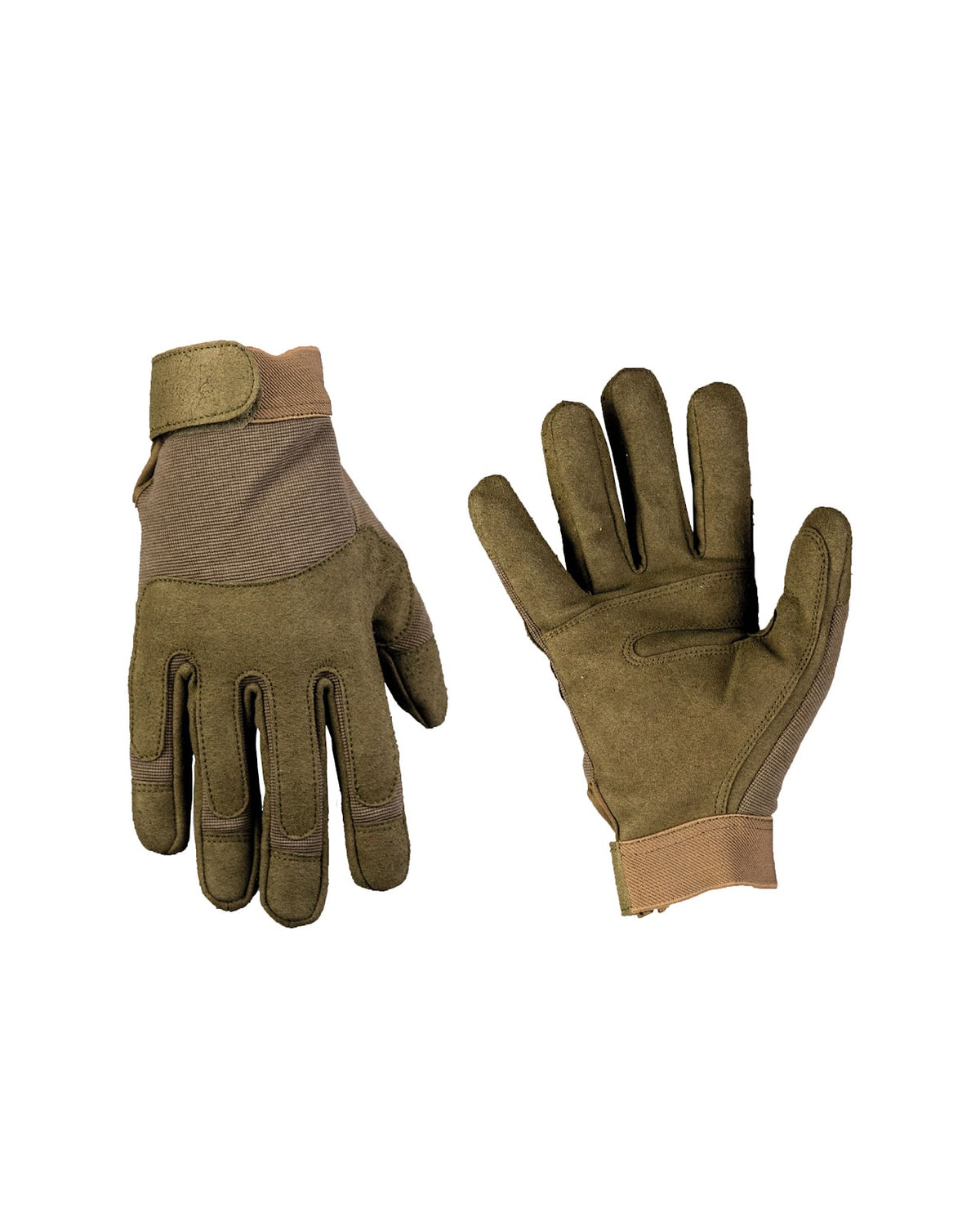 Gants tactiques Mil-Tec en nylon élasthanne avec renfort polyuréthane et dos rembourré