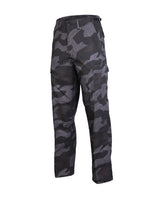 Pantalon de combat type BDU Mil-Tec polycoton 80/20 taille réglable six poches
