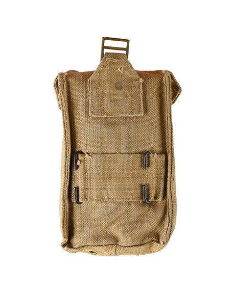 Porte-chargeur fermé type britannique M37, pochette de paquetage d'occasion