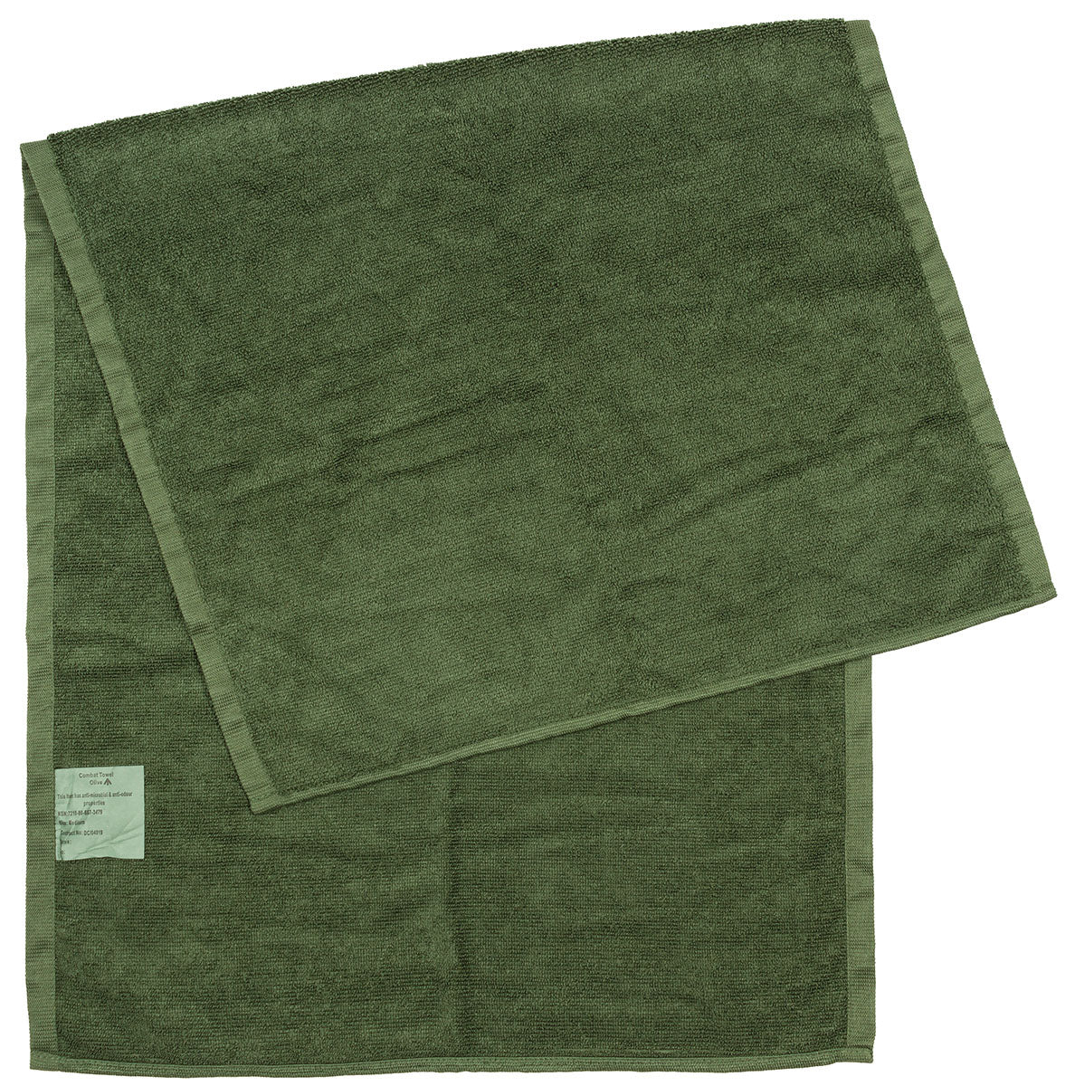 Serviette britannique tout polyester, surplus comme neuf, lot de 5